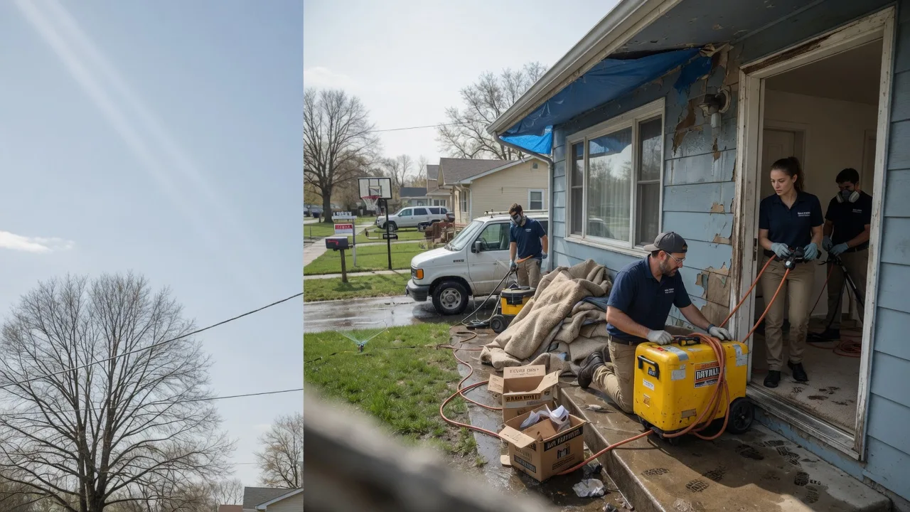 Basement Flood Cleanup in West Point, AR near me